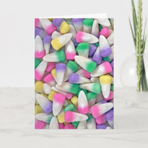 Easter Candy Corn  Holiday Card