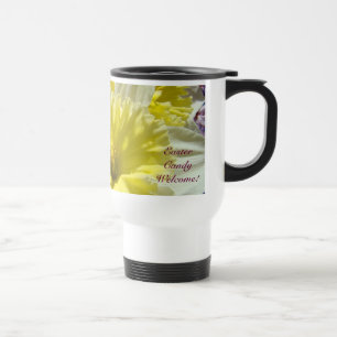 Easter Candy Welcome! Coffee Mug Daffodils
