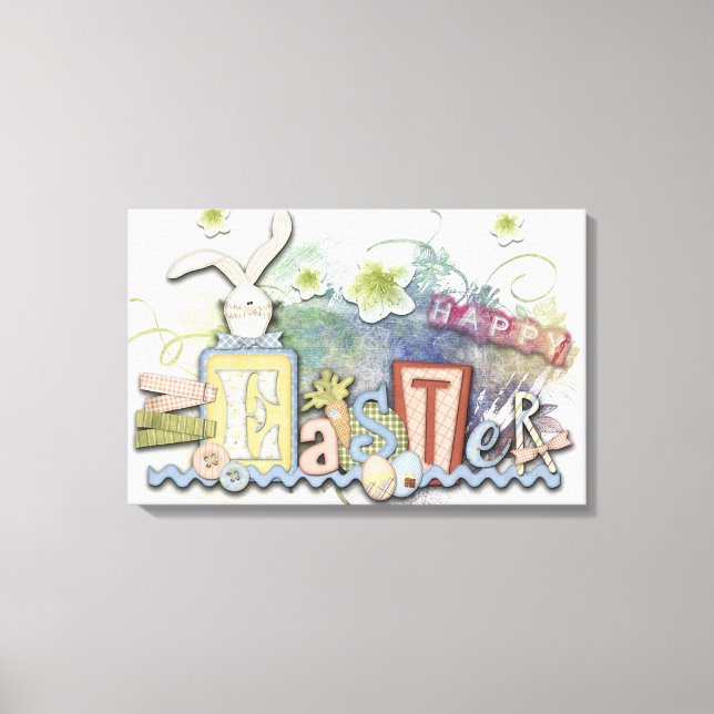 Easter Canvas Print (Front)