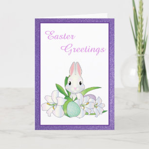 Easter Card-Easter Greetings Holiday Card