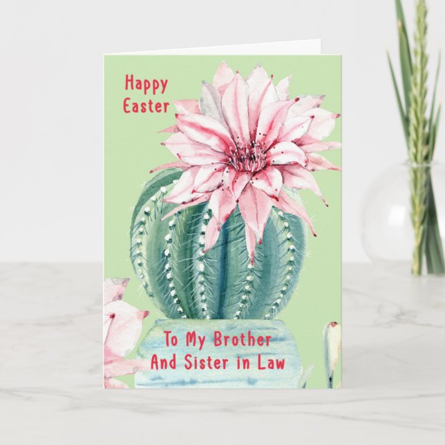 Easter Card for Brother & Sister in Law (Front)