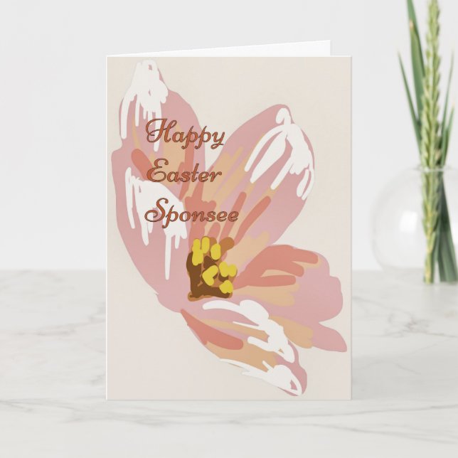 Easter Card for Sponsee (Front)
