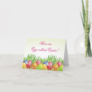 Easter Card - Have anEgg-cellent Easter!