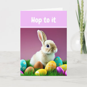 Easter Card-Hop To It Holiday Card
