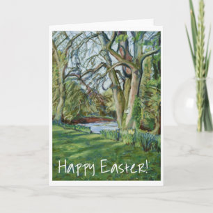 Easter Card - Spring Landscape