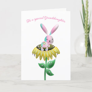 Easter Card-To A Special Granddaughter  Holiday Ca Card