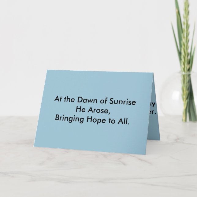 Easter cards (Religious) (Front)