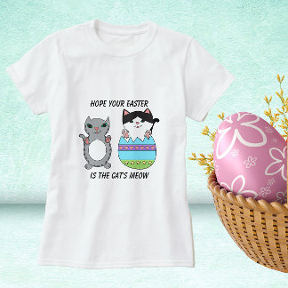 Easter Cat Meow Cute T-Shirt