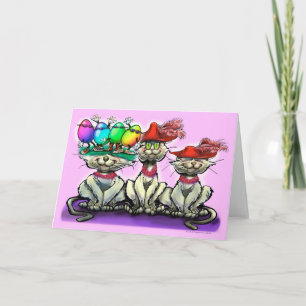 Easter Cats Card