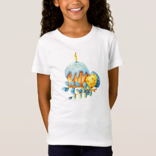 Easter Celebration Watercolor Art T-Shirt