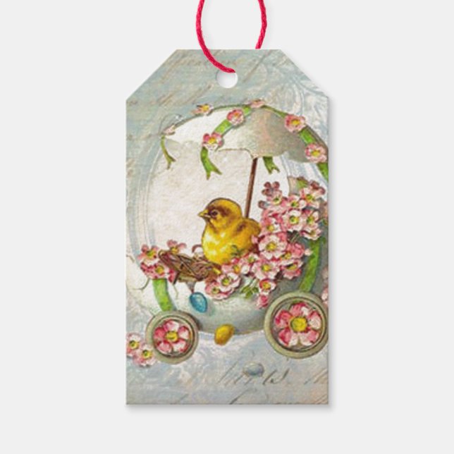 Easter Chariot Gift Tags (Front)