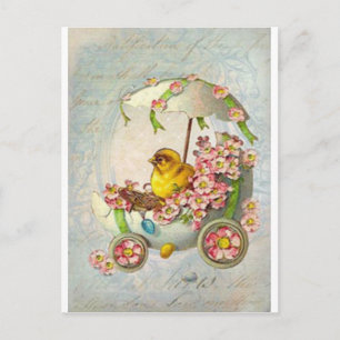 Easter Chariot Postcard