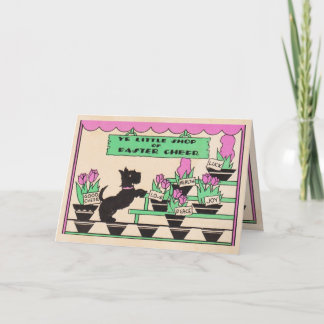 Easter Cheer Scotty Card
