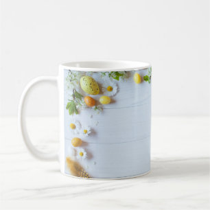 Easter Cherry Plum: Yellow Eggs. Coffee Mug