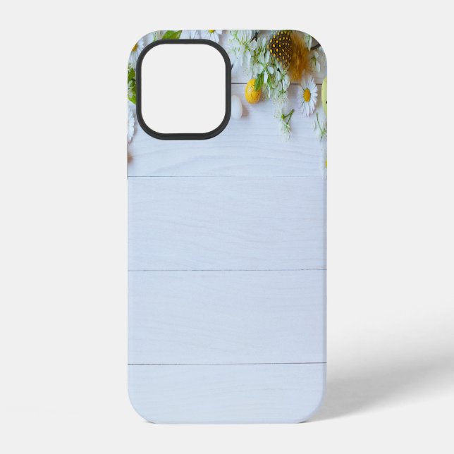Easter Cherry Plum: Yellow Eggs. iPhone Case (Back)