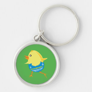 Easter Chick custom key chains