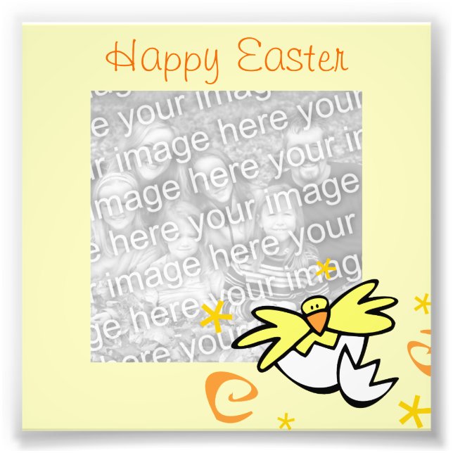 Easter Chick Frame Photo (Front)