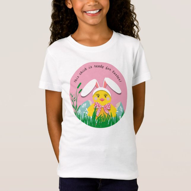Easter Chick Fun T-Shirt (Front)