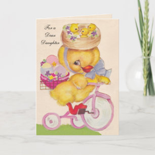 Easter Chick Greeting Card