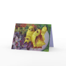 Easter Chick Greetings