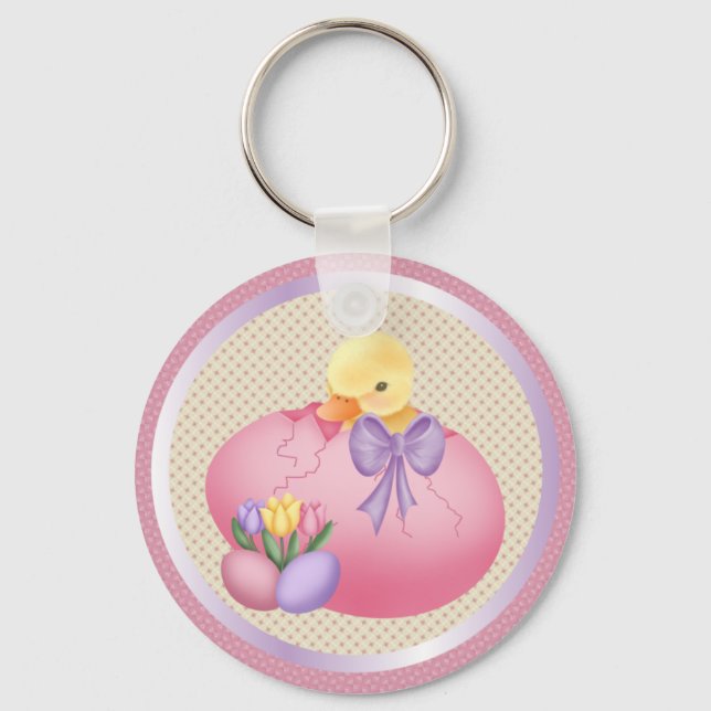 Easter Chick - Keychain (Front)