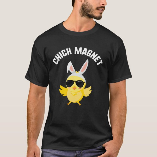 Easter Chick Magnet Chick Sunglasses Candy kids  S T-Shirt (Front)