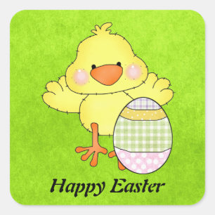 Easter Chick Sticker