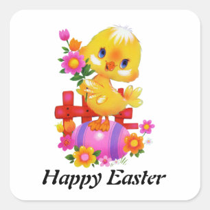 Easter Chick sticker