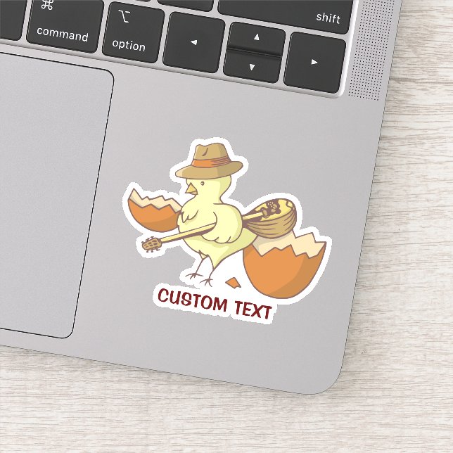 Easter Chick with Bouzouki (Detail)