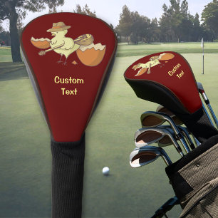 Easter Chick with Bouzouki Golf Head Cover