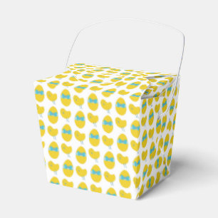 Easter Chicken and Egg Pattern Favour Box