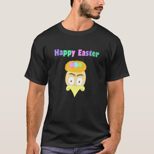 Easter Chicken Birdnest T-Shirt (Front)