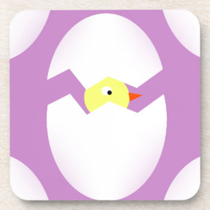 easter chicken egg coaster