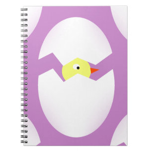 easter chicken egg notebook