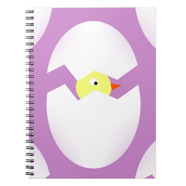 easter chicken egg notebook (Front)