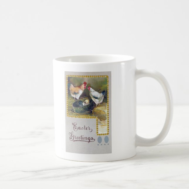 Easter Chicken Family Coffee Mug (Right)