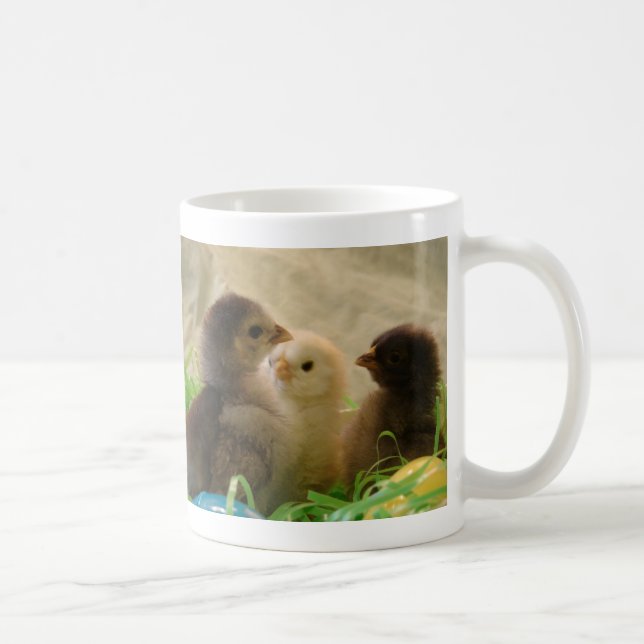 Easter Chickens Coffee Mug (Right)