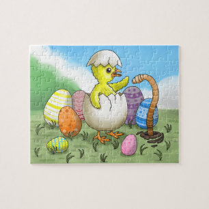 Easter Chicken's Jigsaw Puzzle