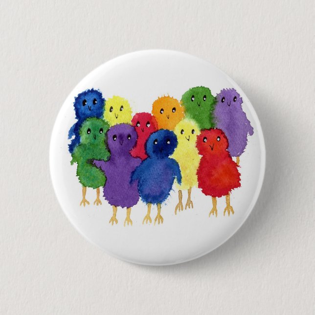 Easter Chicks Button (Front)