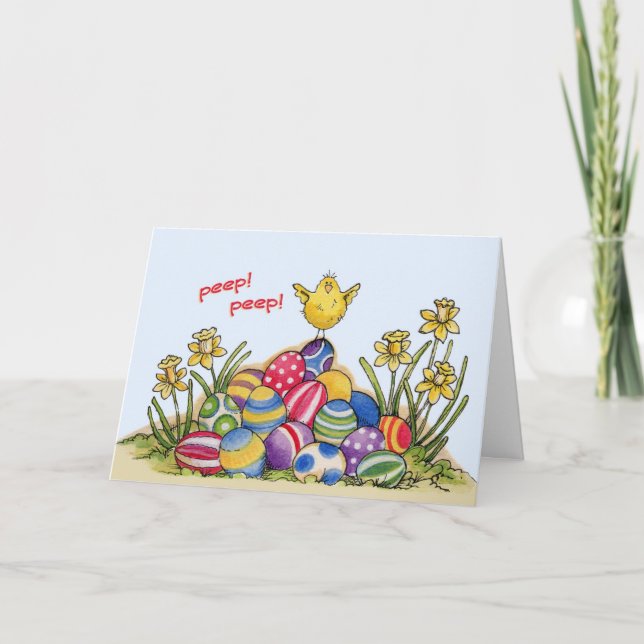 Easter Chicks - Greeting Card (Front)