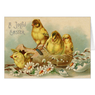 Easter Chicks Joyful Easter