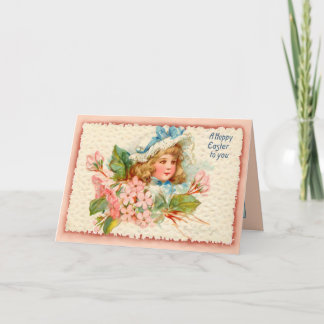 Easter Child Holiday Card