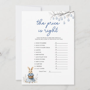 Easter Chinoiserie The Price is Right Baby Shower Holiday Card