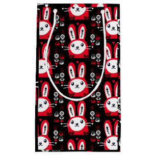 Easter Chocolate Bunny Decor Small Gift Bag