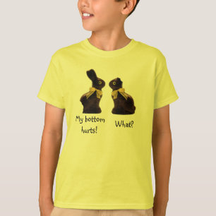 Easter Chocolate Bunny tee shirt