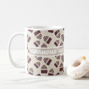 Easter Chocolate Egg Pattern Coffee Mug