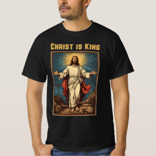 Easter Christ is King Christian T-Shirt