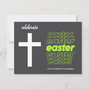 Easter Church Celebration Invitation