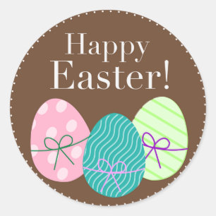 Easter Classic Round Sticker