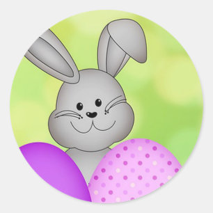 Easter Classic Round Sticker